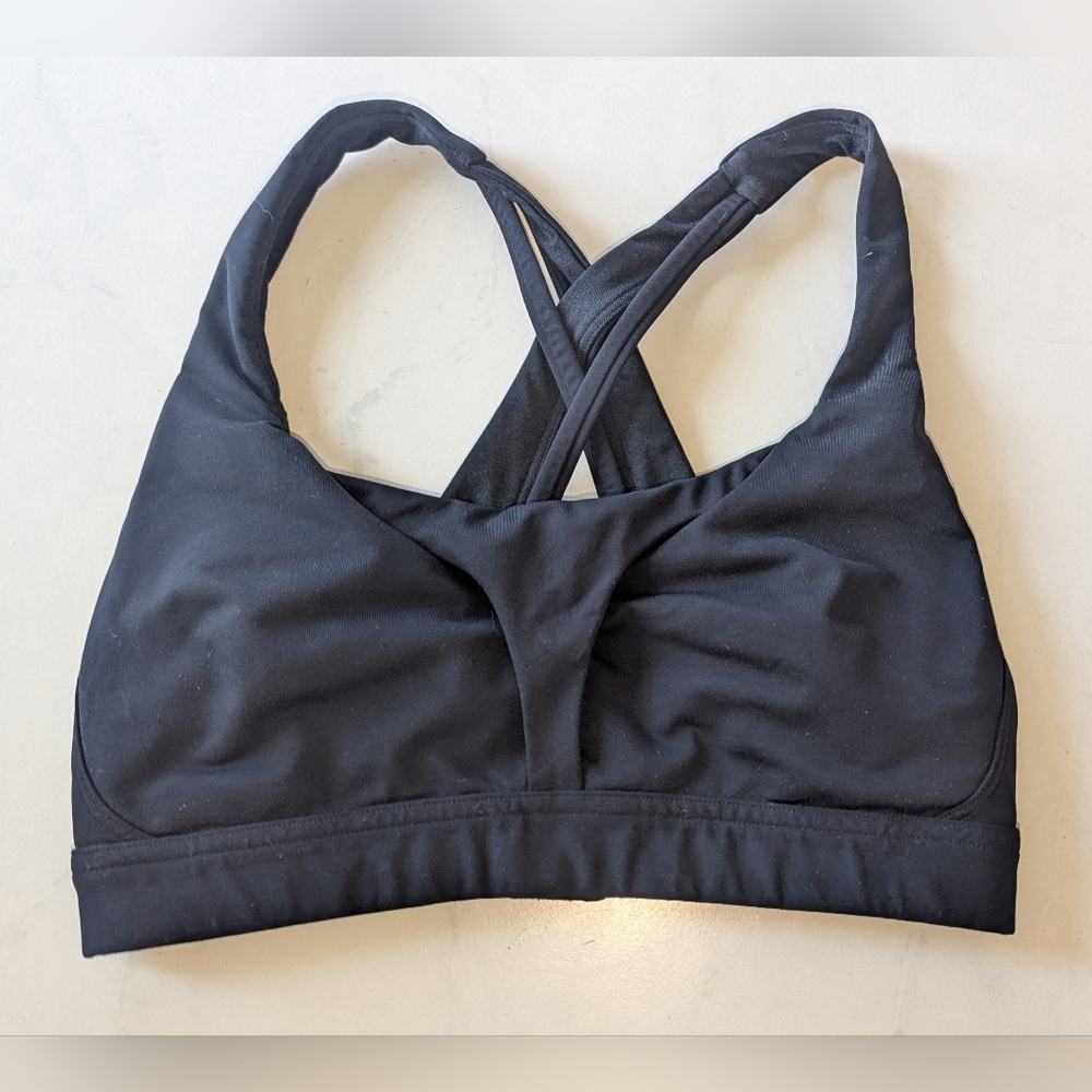 Lululemon Free To Be Seren Black Sports Bra